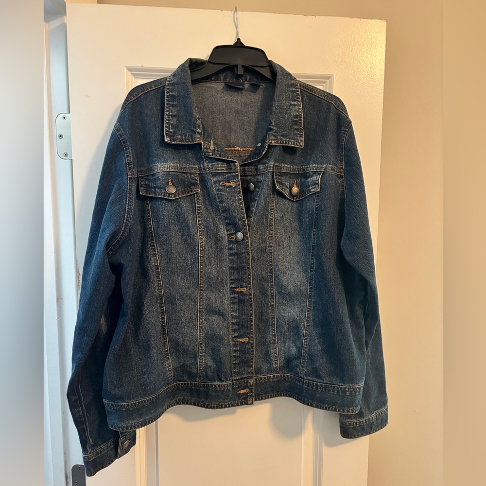 Westbound Dark Blue Denim Jacket for Women